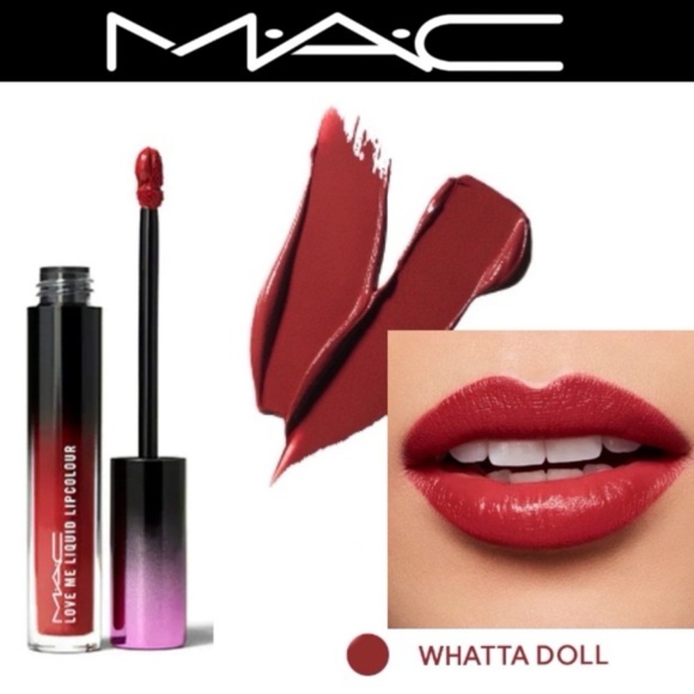 MAC Love Me Liquid Lipcolour Whatta Doll 480 Full Size NIB Discontinued